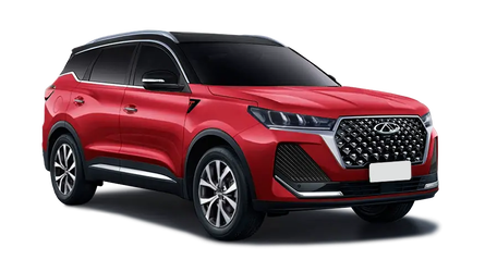 Chery Tiggo 7 Pro Max Огненно-красный с черной крышей